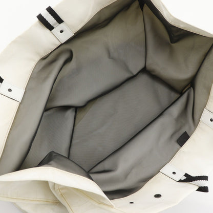 Gucci Pattern Canvas White Tote — view 6