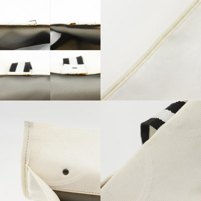 Gucci Pattern Canvas White Tote — view 8