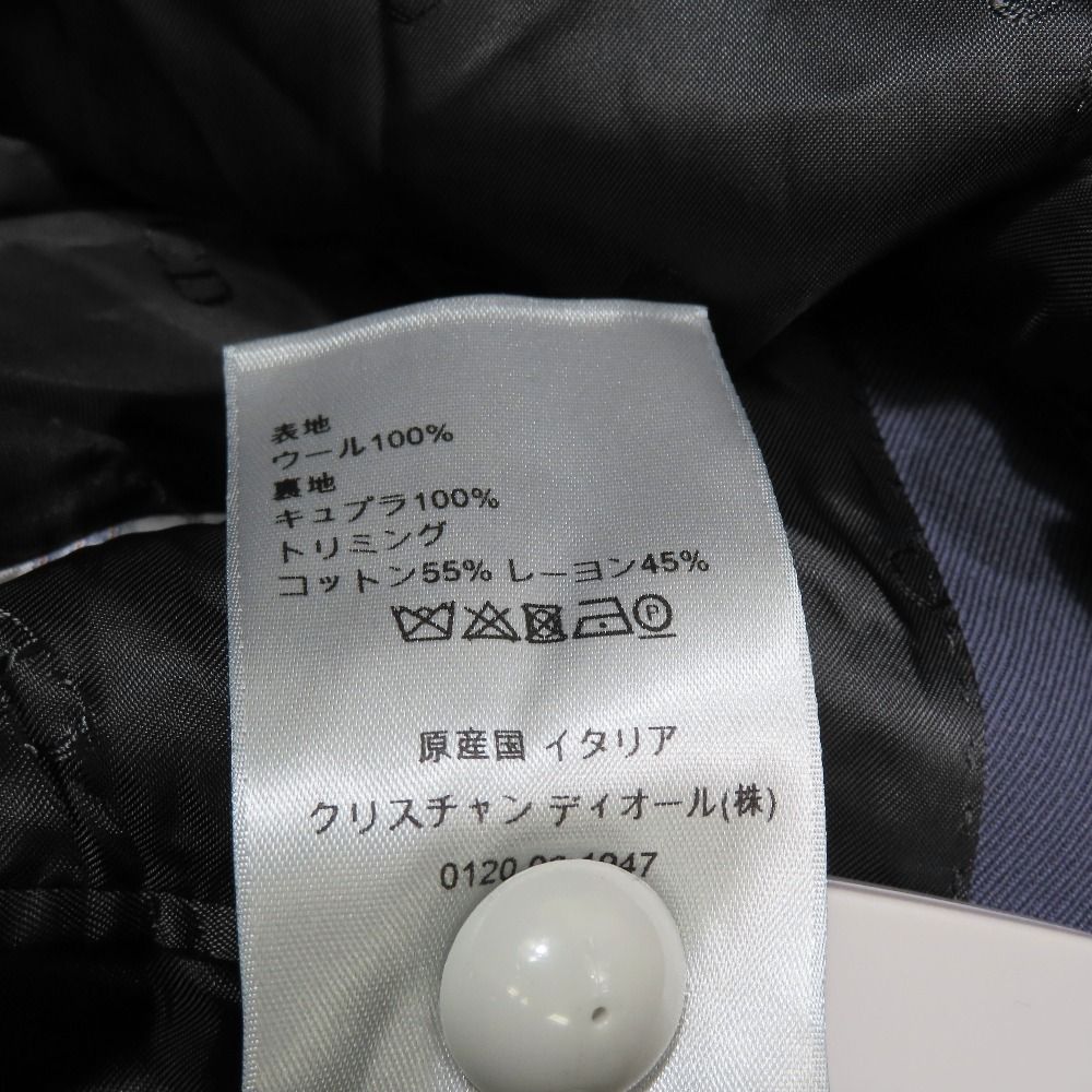 Dior Military Napoleon Jacket Bonaparte Embroidery Fully Lined Center Vent 50 — view 9