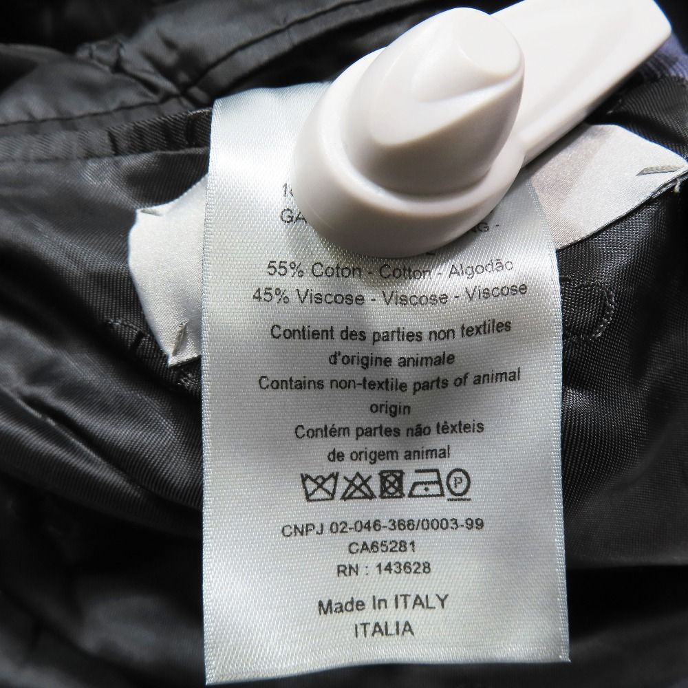 Dior Military Napoleon Jacket Bonaparte Embroidery Fully Lined Center Vent 50 — view 8
