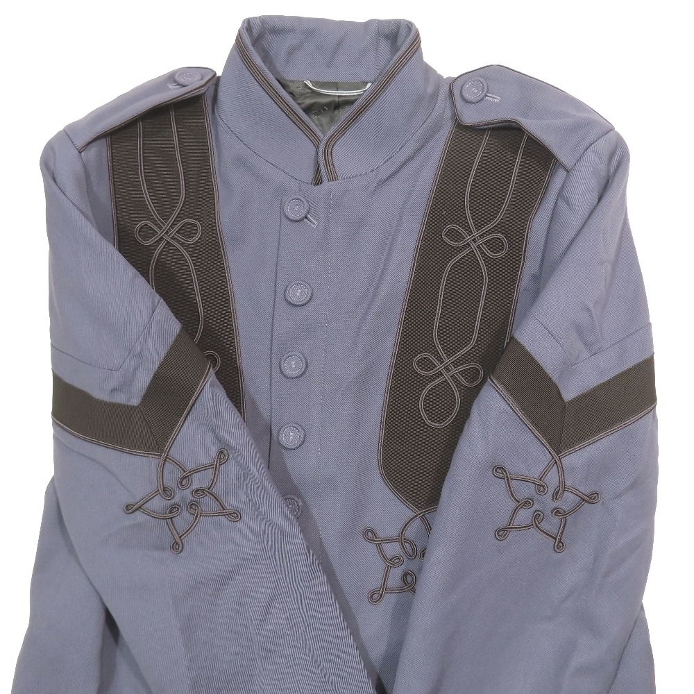 Dior Military Napoleon Jacket Bonaparte Embroidery Fully Lined Center Vent 50 — view 4