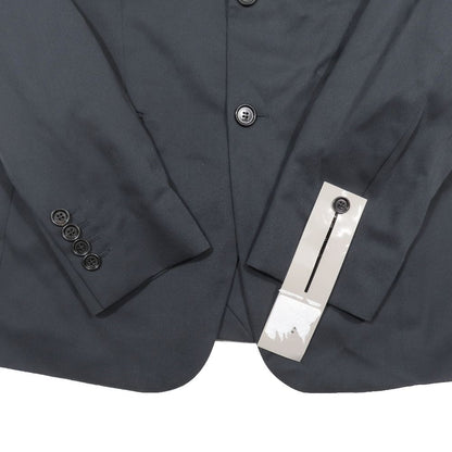 Dior jacket Blazer Single Breasted Center Vent 46 Navy Second — view 3