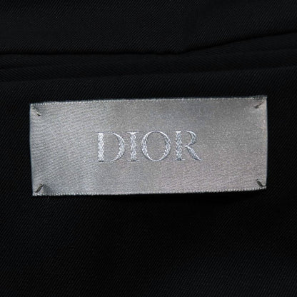 Dior jacket Blazer Single Breasted Center Vent 46 Navy Second — view 4
