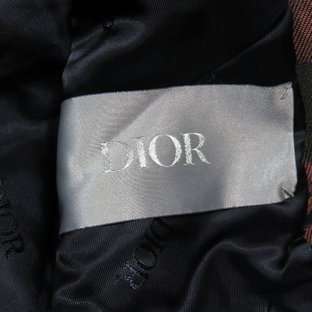 Dior Peter Doig Camouflage Batting Bomber Jacket 50 Multicolor — view 6