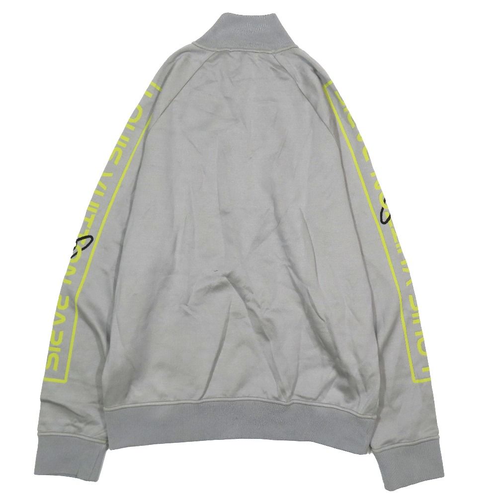 Louis Vuitton Half Zip Sweatshirt Shirt Arm Logo Pullover Jacket Large Gray — view 3