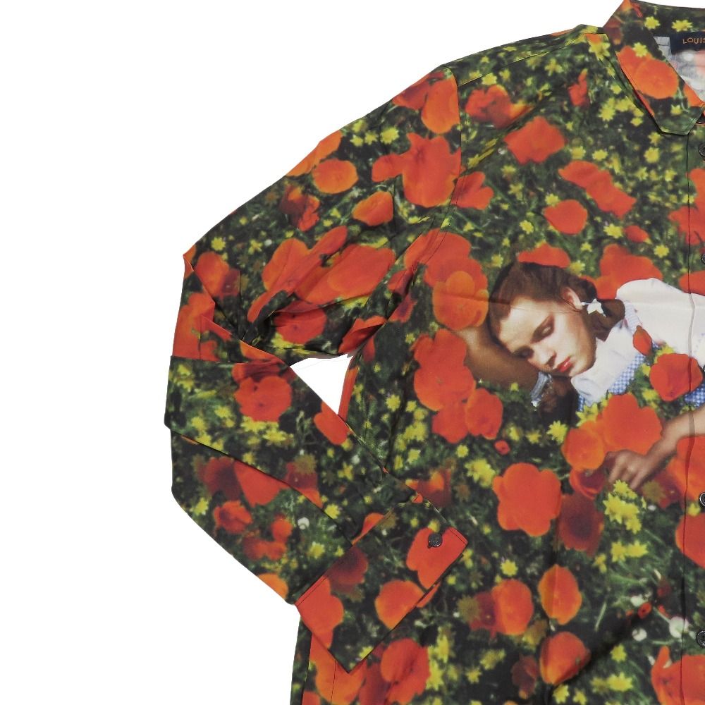 Louis Vuitton Wizard of Oz Silk 100% Shirt Blouse Transfer Print Long Sleeve — view 4