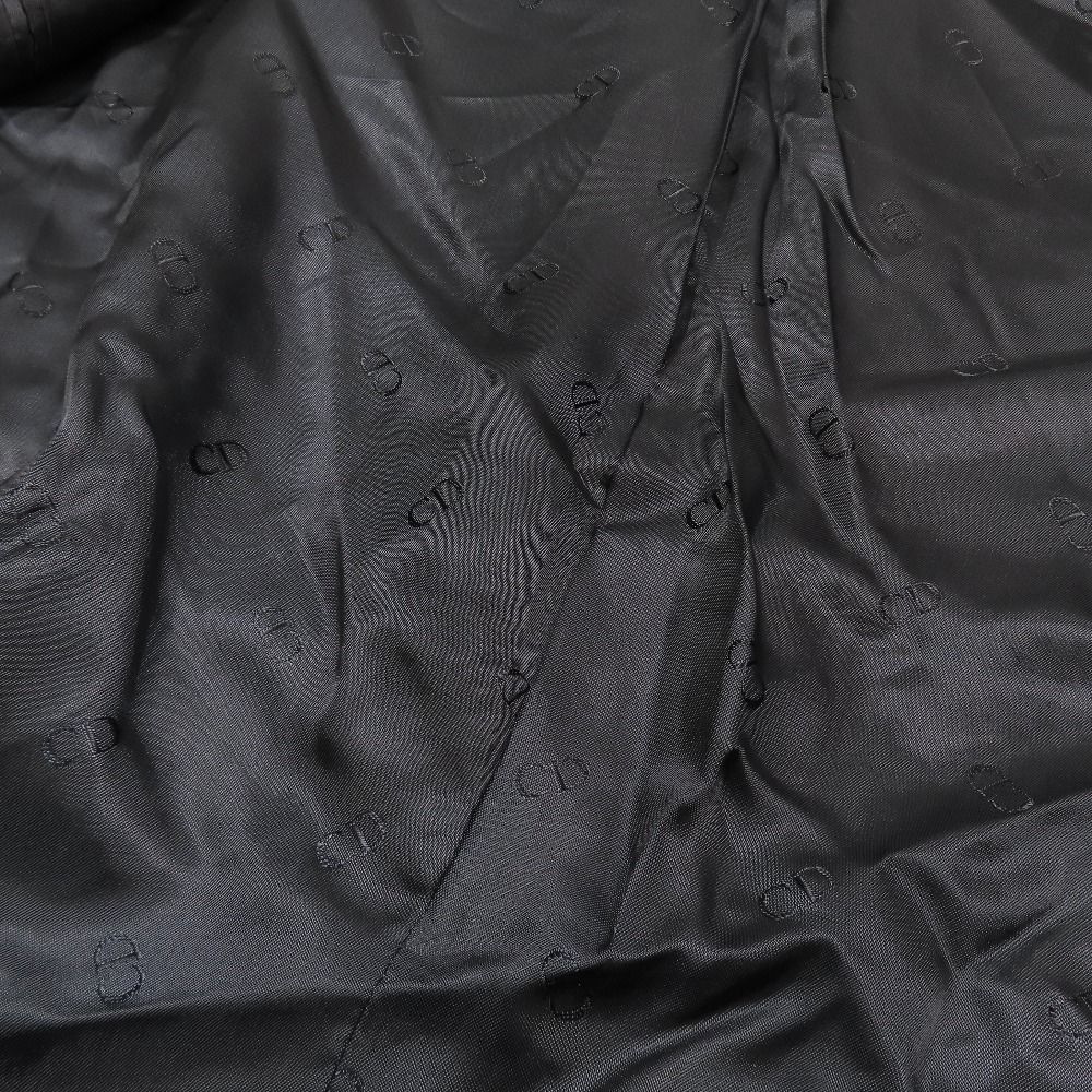 Dior Tailored Jacket Blazer Lapel Star Embroidery Center Vent Lining CD Logo — view 4
