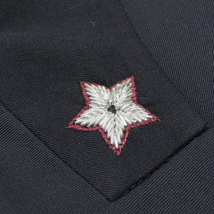 Dior Tailored Jacket Blazer Lapel Star Embroidery Center Vent Lining CD Logo — view 6