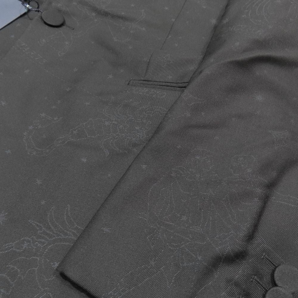 Louis Vuitton Constellation Pattern Tailored Jacket Blazer Full Back Line Logo — view 6