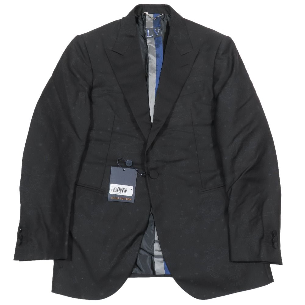 Louis Vuitton Constellation Pattern Tailored Jacket Blazer Full Back Line Logo