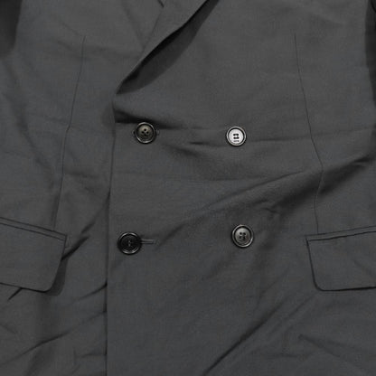 Dior jacket Blazer Double Breasted Lining CD Logo Center Vent 52c Black Second — view 6