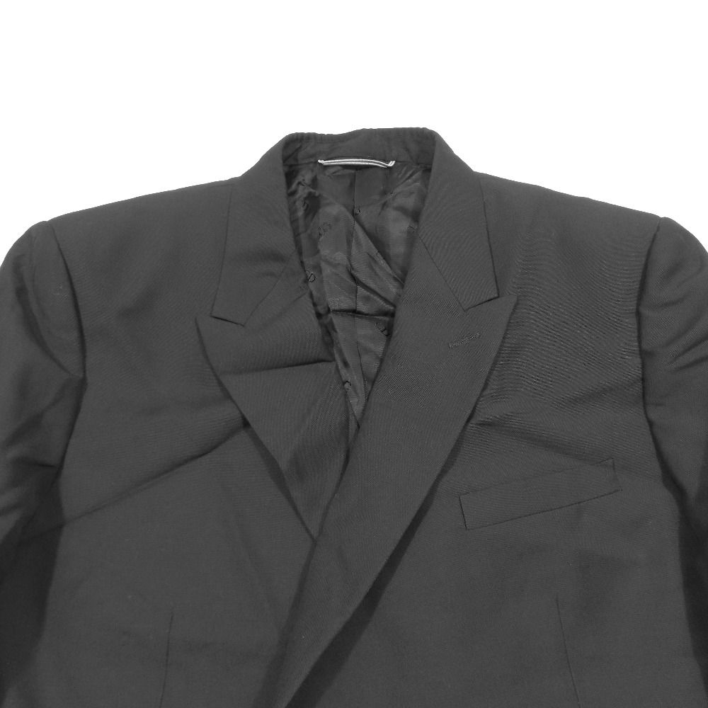 Dior jacket Blazer Double Breasted Lining CD Logo Center Vent 52c Black Second — view 5