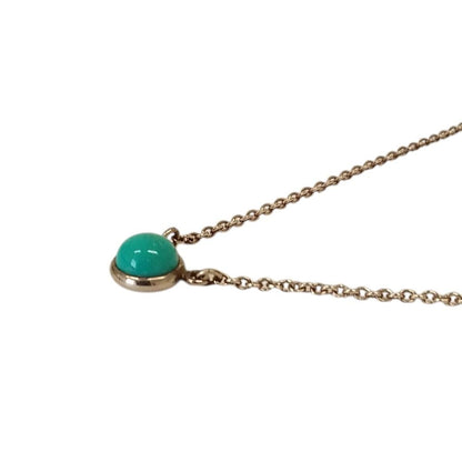 Tiffany & Co 925 Elsa Peretti Color by the Yard Turquoise Necklace Silver — view 2