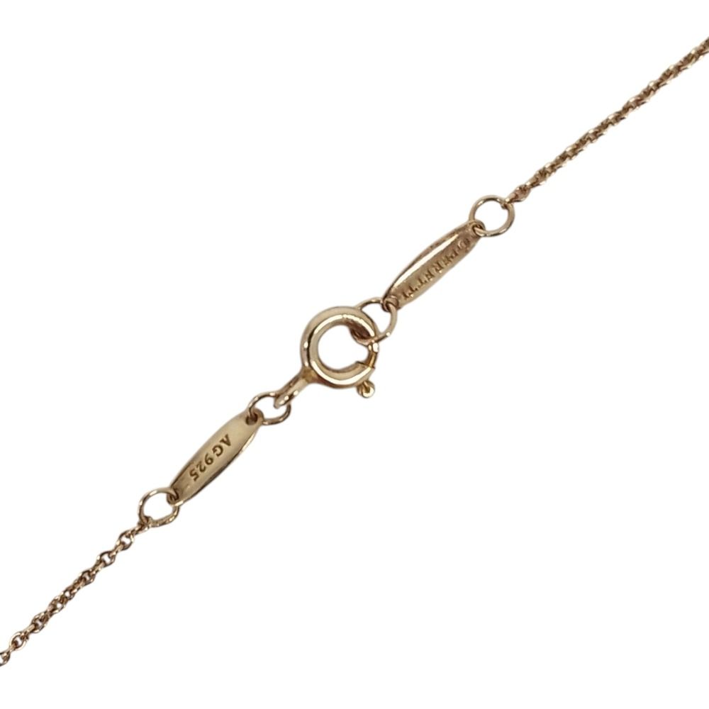 Tiffany & Co 925 Elsa Peretti Color by the Yard Turquoise Necklace Silver — view 6
