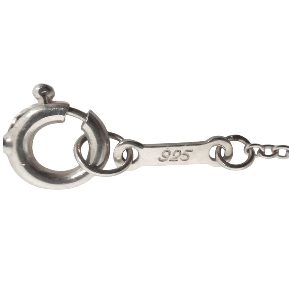 Tiffany & Co Open Teardrop Necklace 925 Sterling Silver — view 9
