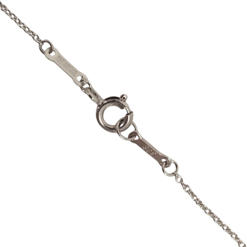 Tiffany & Co Open Teardrop Necklace 925 Sterling Silver — view 6
