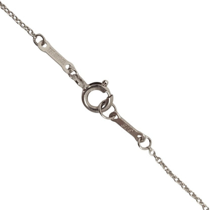 Tiffany & Co Open Teardrop Necklace 925 Sterling Silver — view 6