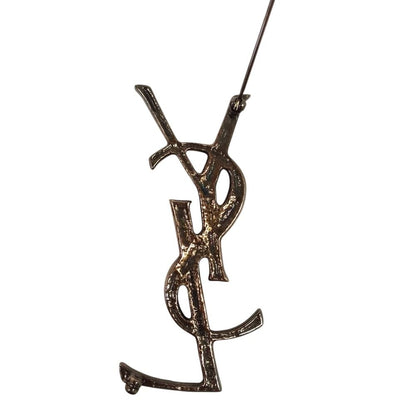 Saint Laurent Paris YSL Opium Brooch Silver — view 6