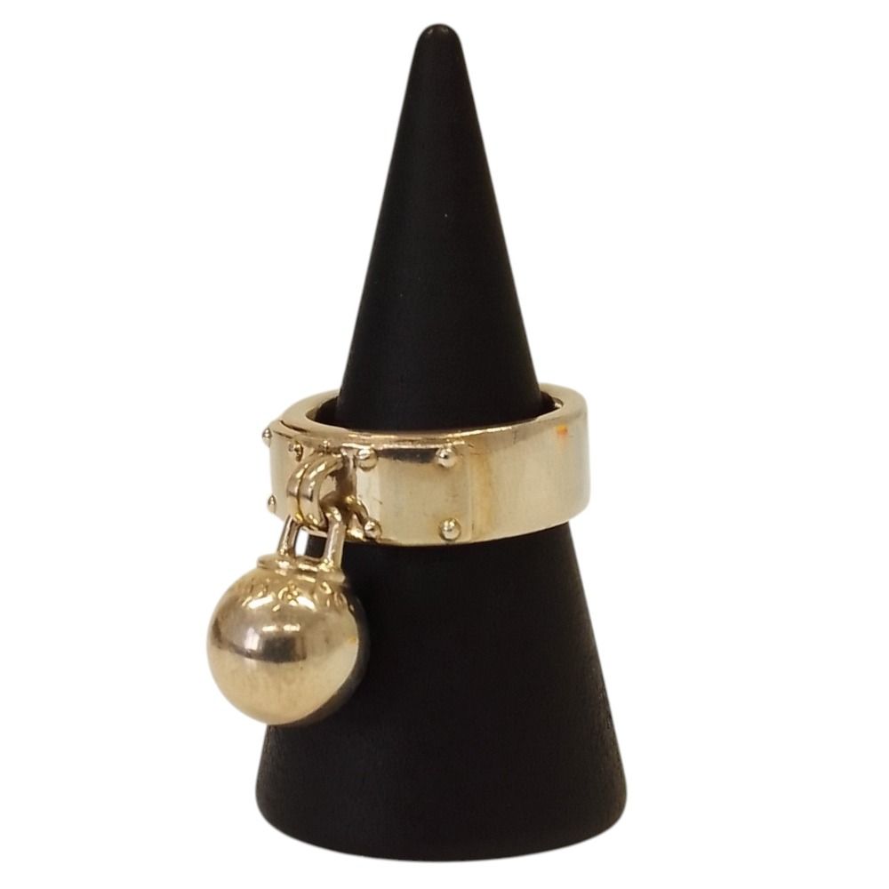 Tiffany & Co Ball Dangle Ring 925 Silver