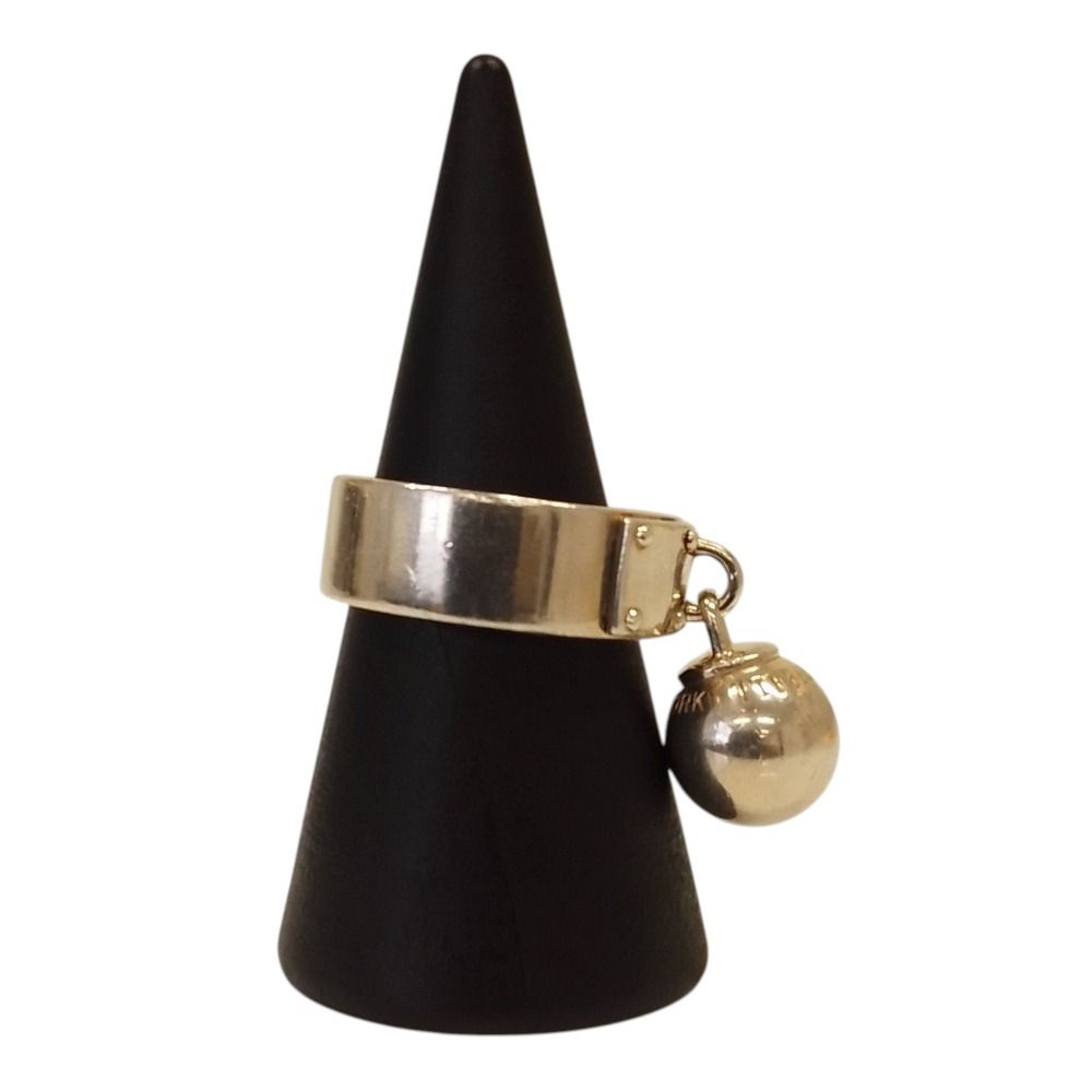 Tiffany & Co Ball Dangle Ring 925 Silver — view 5