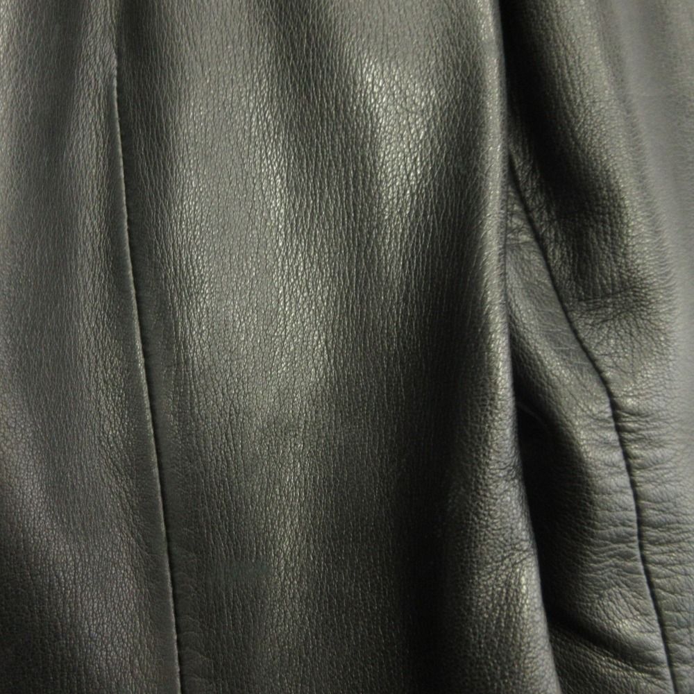 Loewe Leather Lambskin Tailored Jacket Blazer Anagram Button Gold Vintage 38 — view 5