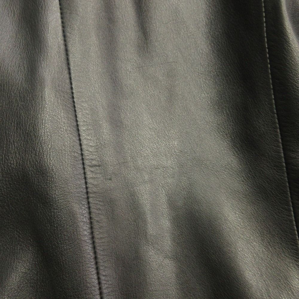 Loewe Leather Lambskin Tailored Jacket Blazer Anagram Button Gold Vintage 38 — view 9