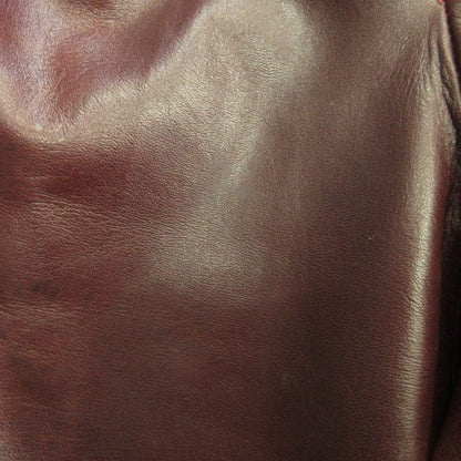 Loewe Lambskin Pants Trousers Anagram Button Easy Vintage Witen Bordeaux — view 8