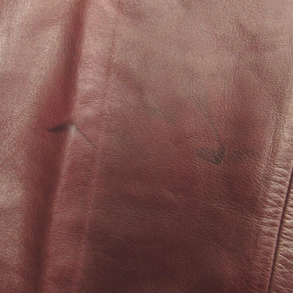 Loewe Lambskin Pants Trousers Anagram Button Easy Vintage Witen Bordeaux — view 6