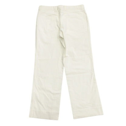 Hermes Series Button Pants Trousers Fly 44 White — view 2