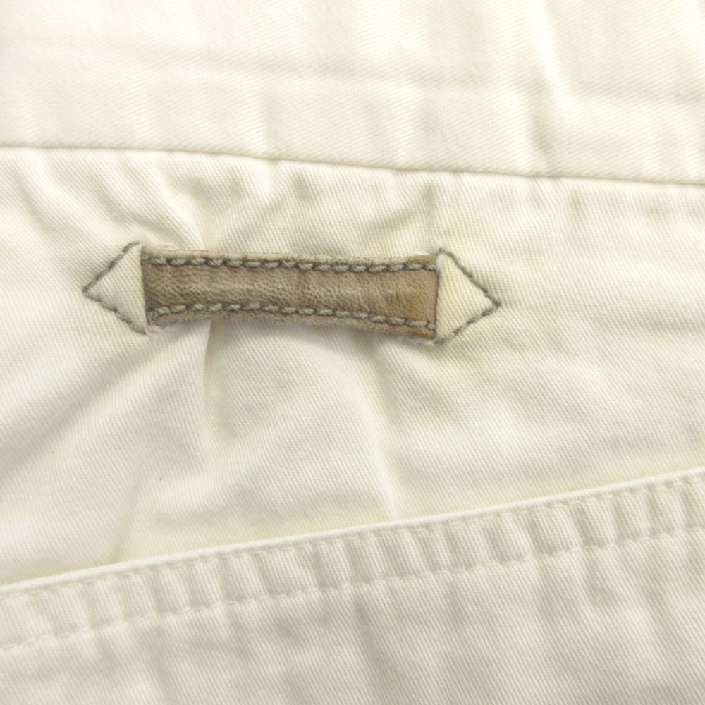 Hermes Series Button Pants Trousers Fly 44 White — view 3