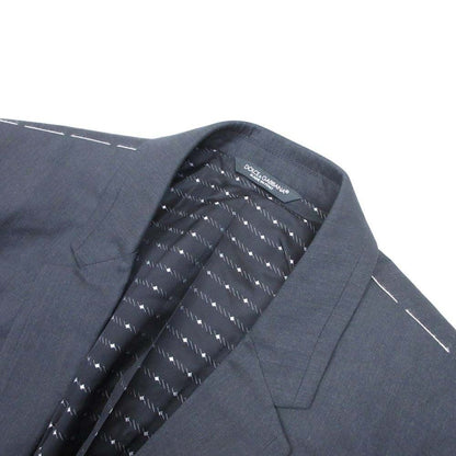Dolce & Gabbana Martini Line Tailored Jacket Notch Lapel Single 50 Gray — view 3