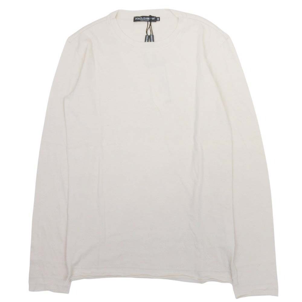Dolce & Gabbana Cotton Cashmere Knit Inside Out Sweater