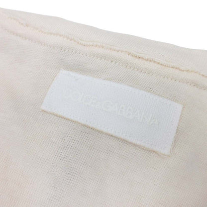 Dolce & Gabbana Cotton Cashmere Knit Inside Out Sweater — view 6