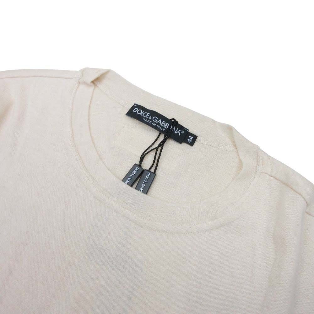 Dolce & Gabbana Cotton Cashmere Knit Inside Out Sweater — view 3