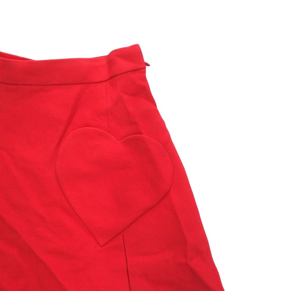 Dior Silk Blend Mini Skirt Heart Pocket Pleats 36 — view 3