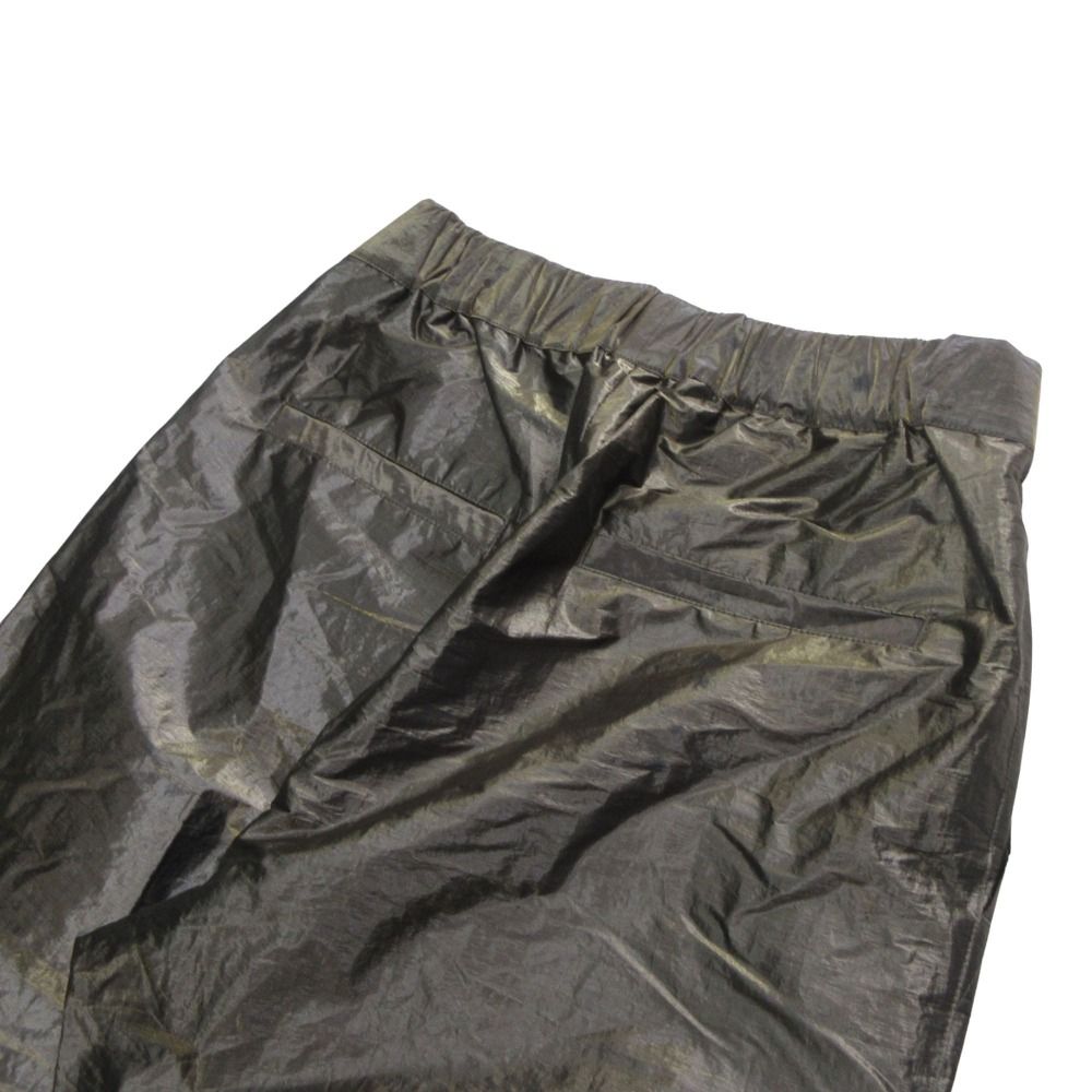 Fendi Woven Fabric Cargo Work Pants Aurora Metallic Brown — view 7