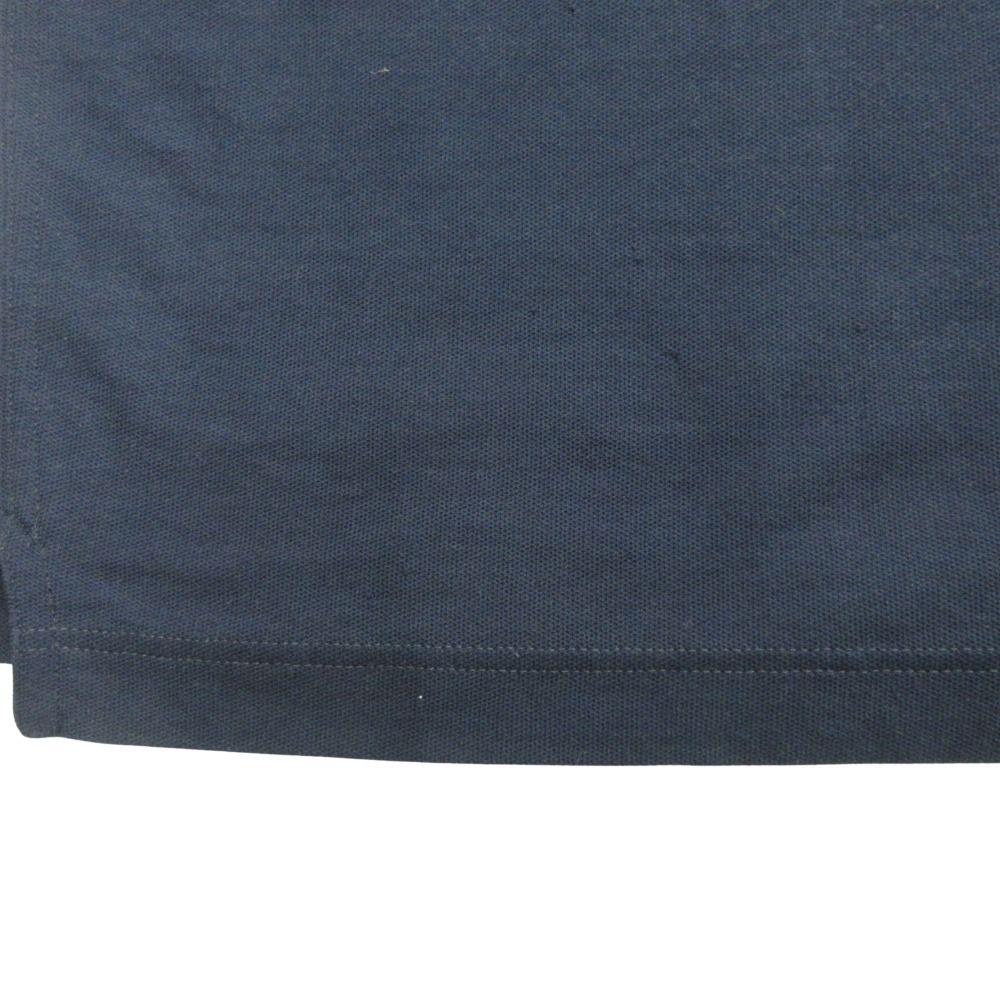 Hermes Sellier Series Button Polo Shirt Top Metal Large XXL Navy — view 9