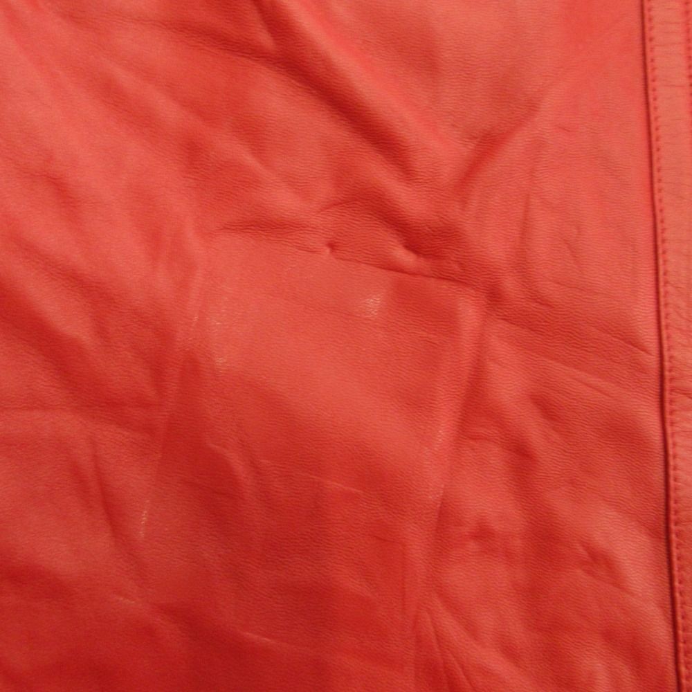 Dior Heart Pocket Lamb Leather Mini Skirt Flare High Waist Sheep 38 — view 7