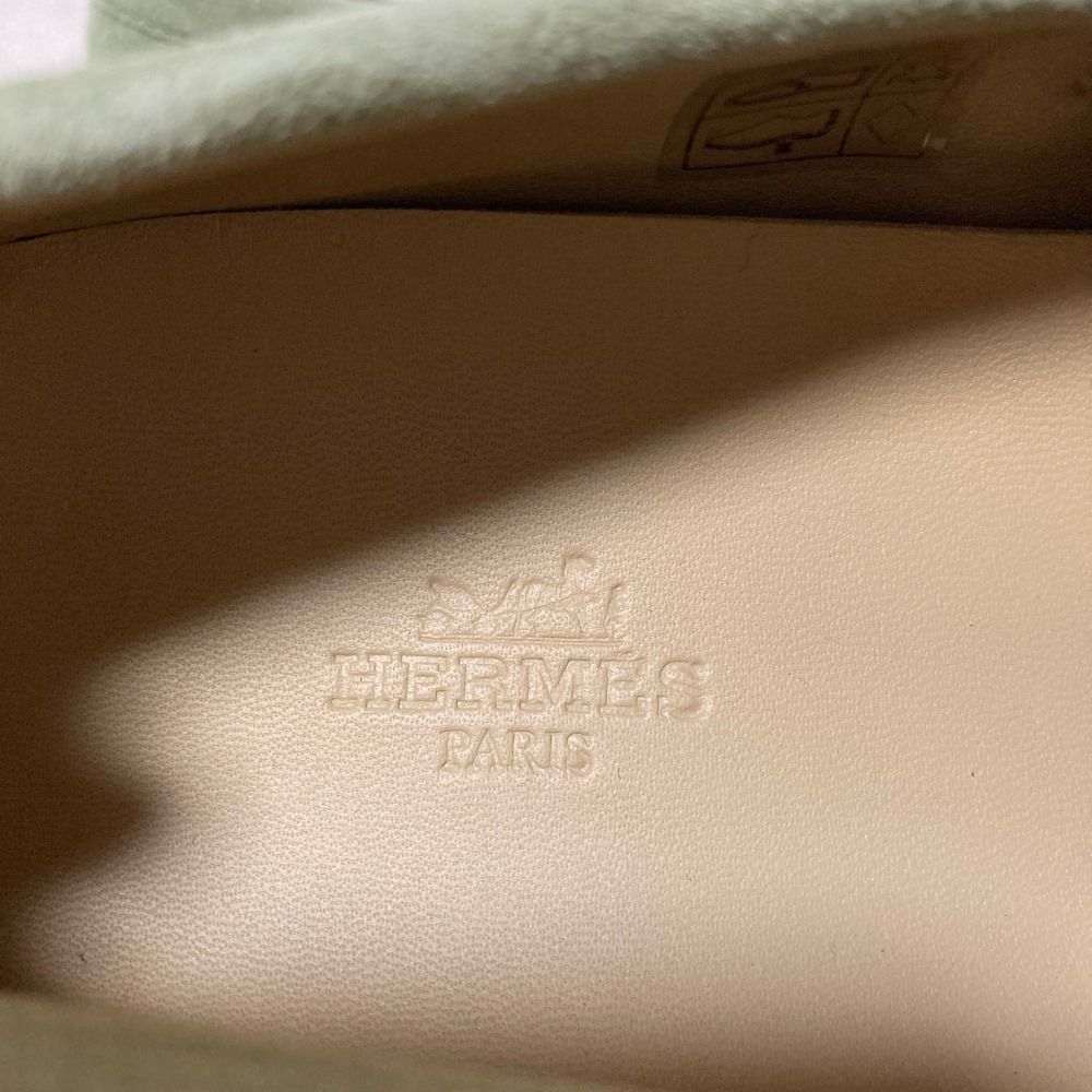 Hermes Ground Loafer Suede Loafers Sneakers 39 Multicolor — view 8