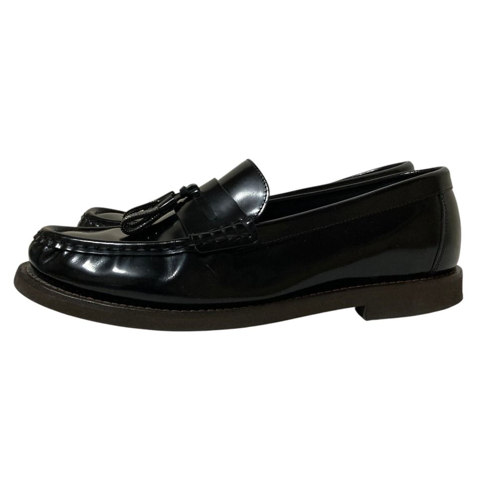 Brunello Cucinelli Moni Retassel Loafers Shoes 38 Black — view 2