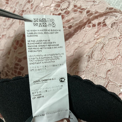 Dolce & Gabbana Cordless Skirt 42 Pink — view 6