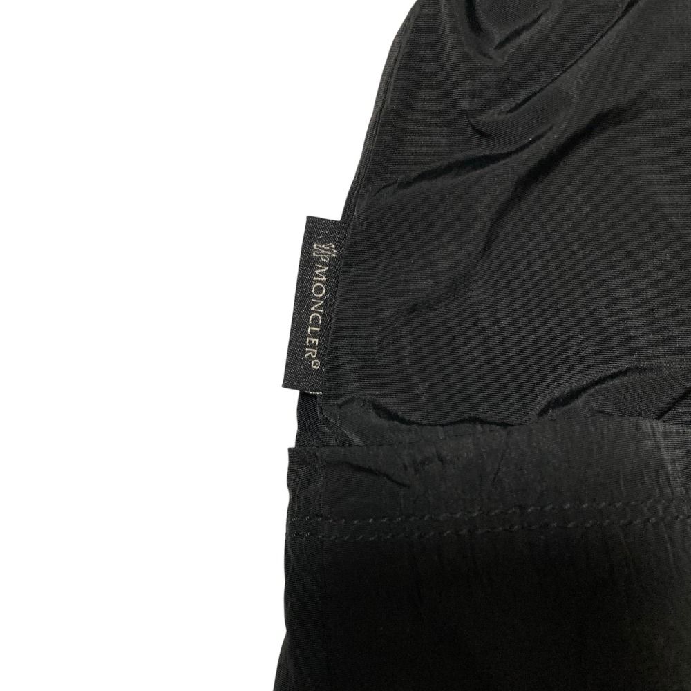Moncler Belleville Round Color Belted Nylon Jacket 1 Black — view 9