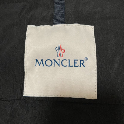 Moncler Belleville Round Color Belted Nylon Jacket 1 Black — view 8