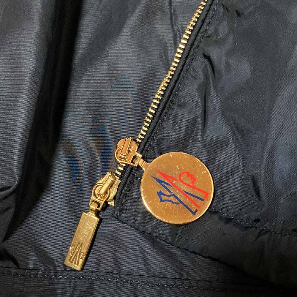 Moncler Epicea Stand Nylon Jacket 1 Navy — view 9