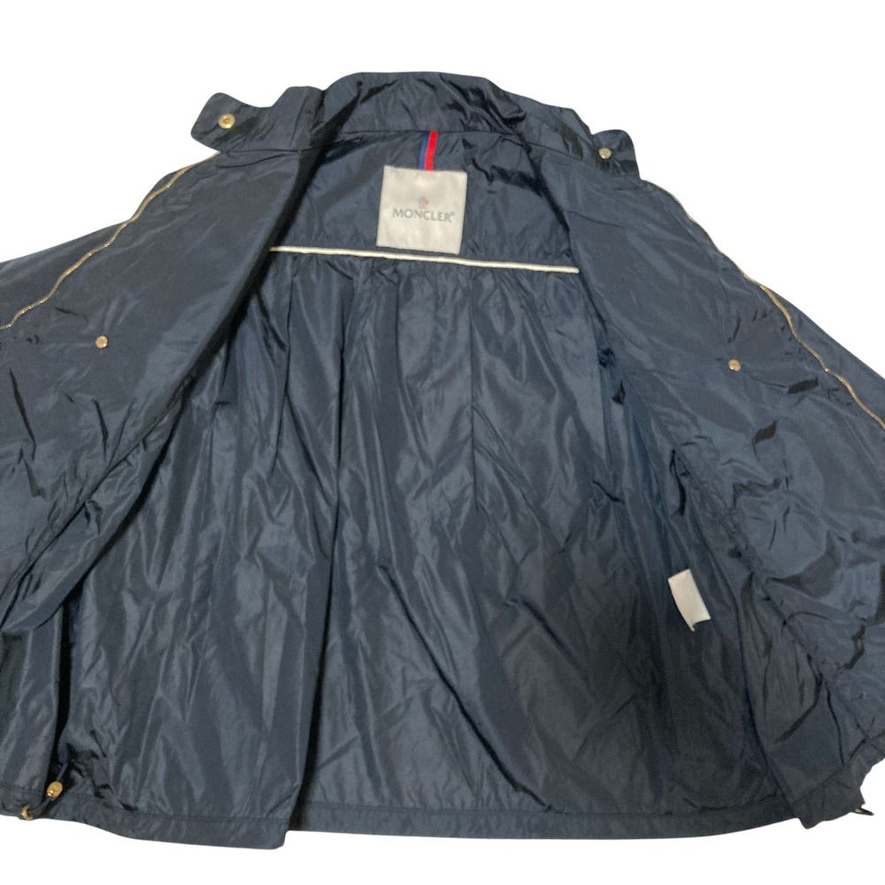 Moncler Epicea Stand Nylon Jacket 1 Navy — view 5
