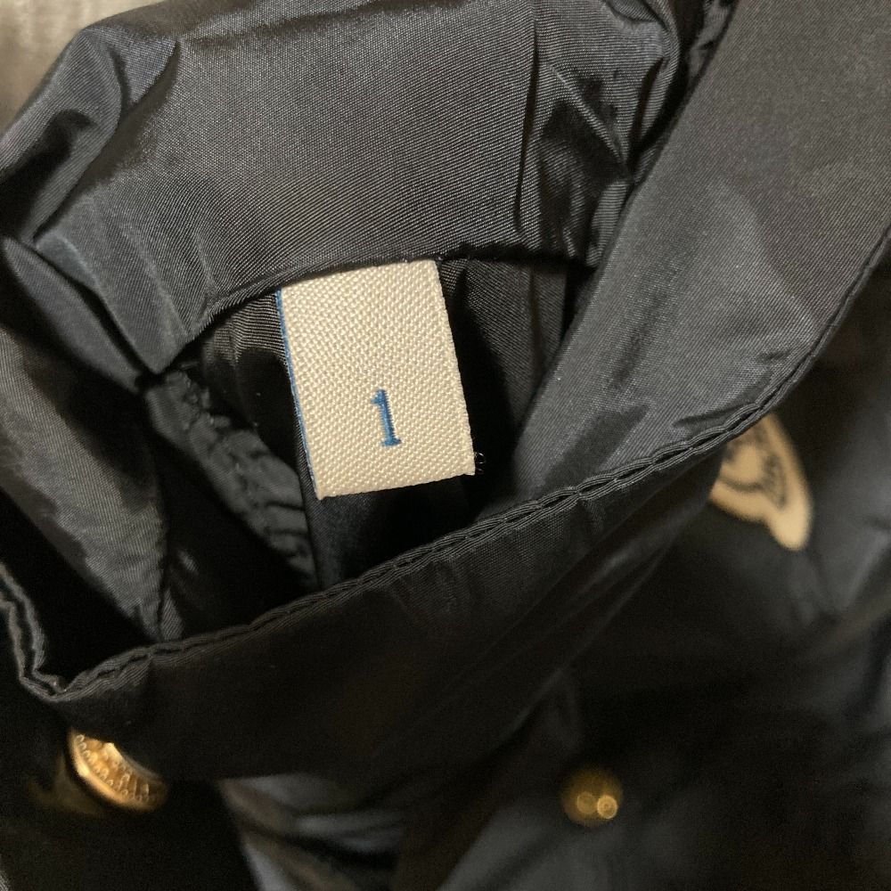 Moncler Epicea Stand Nylon Jacket 1 Navy — view 6