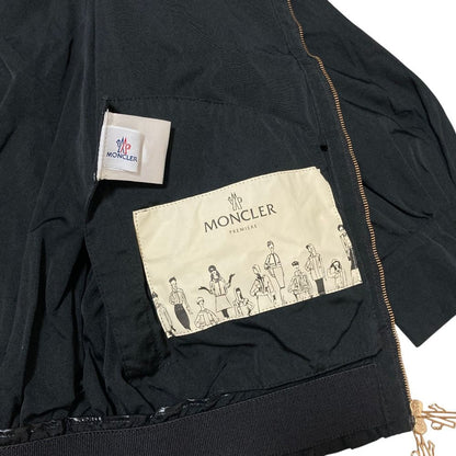 Moncler Premier Mirabelle Nylon Jacket 0 Black — view 9