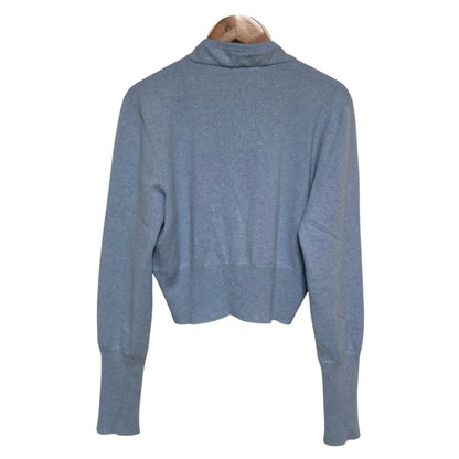 Brunello Cucinelli Cashmere Digan Top Ensemble L M Blue — view 5