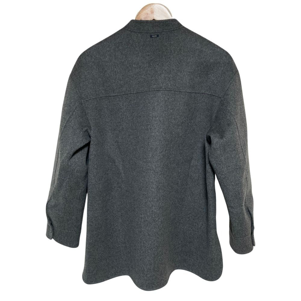 Max Mara S 'S Wool Ribbon Jacket 36 Gray — view 2