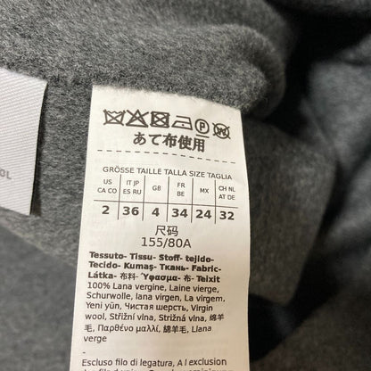 Max Mara S 'S Wool Ribbon Jacket 36 Gray — view 7